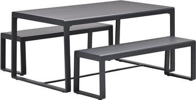 Garden Impressions Amada Picknick Set - Carbon Black
