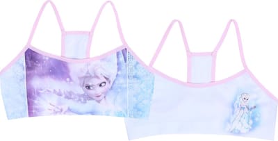 2x DISNEY FROZEN blauw topje