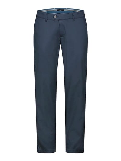 Flatfrontbroek Van Eurex by Brax blauw