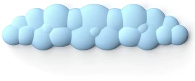 Cloud Polssteun Toetsenbord Licht Blauw - Waterdicht - Comfortabel - Anti Slip