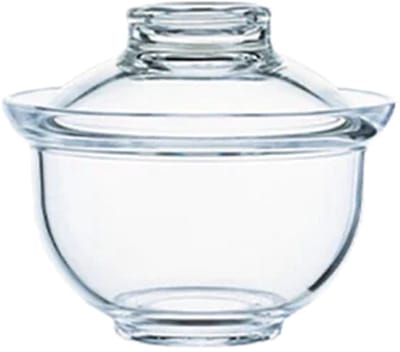 HARIO Glazen Rijstkom - 600mL - Life With Glass Series - Hittebestendig Glas