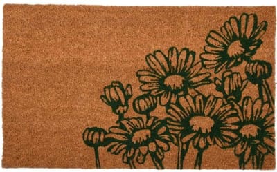 Esschert Design Deurmat | van kokosvezels | Bloemen