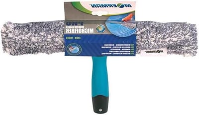 Raamwisser - Glastrekker - Ramen Zemen - Met Microvezelhoes - 35 cm - Blauw