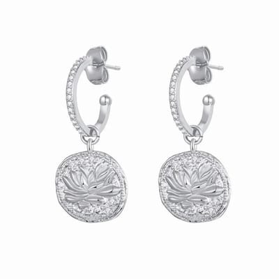 Aramat Jewels | Oorbellen | Boho Chic Oorbellen - Verzilverd | | | |16mm | Zilver | Kinderen, Volwassenen | Verkleurd niet
