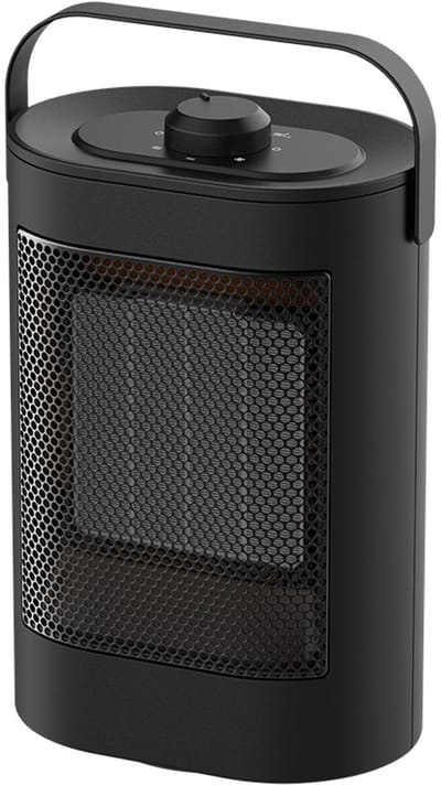 Elektrische kachels - Blowerradiateur, 1500W Mini PTC Elektrische Bijkomende Verwarming met Energiebesparing, Stil, 3 Verwarmingsniveaus, Meerdere Bescherming – Voor Badkamer, Kantoor, Woonkamer