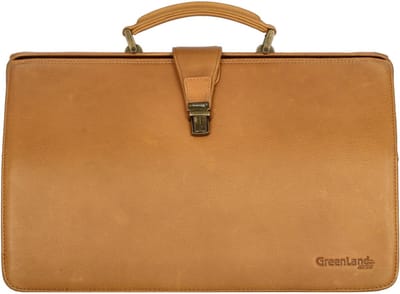 Greenland Nature Dokterskoffer Leer 40 cm - cm ( Zoll) - cognac