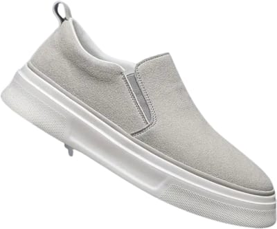 Bovista Loafers Heren - Met Hak - Herenschoenen - Instappers - Lichtgrijs - Maat 40