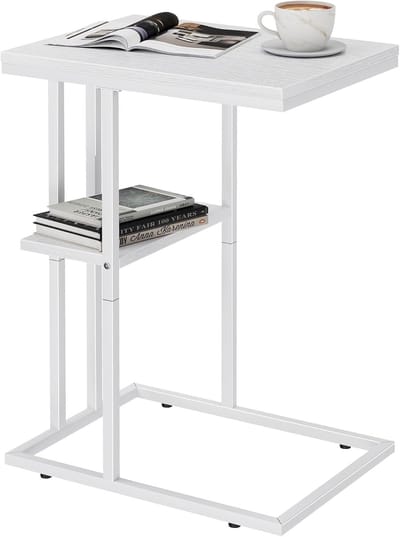 C-vormige Bijzettafel - Multifunctionele Koffietafel voor Huiskamer en Slaapkamer