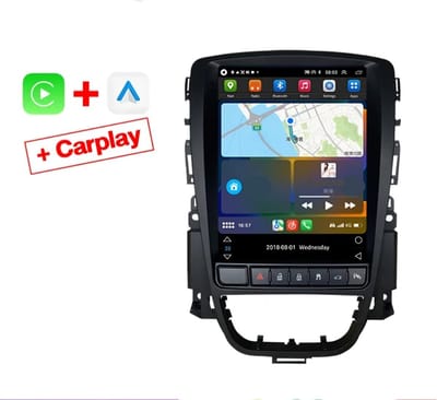 geschikt voor Opel Astra J / Cascada 2009 - 2016 | Carplay & Android auto | 2GB & 32GB | Autoradio met Navigatie | Radio scherm | 2009 2010 2011 2012 2013 2014 2015 2016