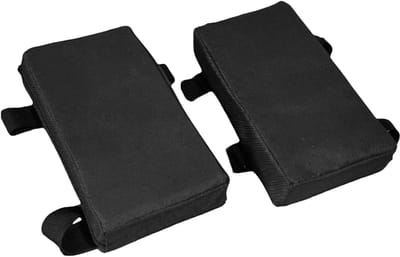 Hack Squat Schouderkussen - Fitness Attachement - Krachtraining Ondersteuning - Antislip Bodem - 20x11x4cm - Zwart