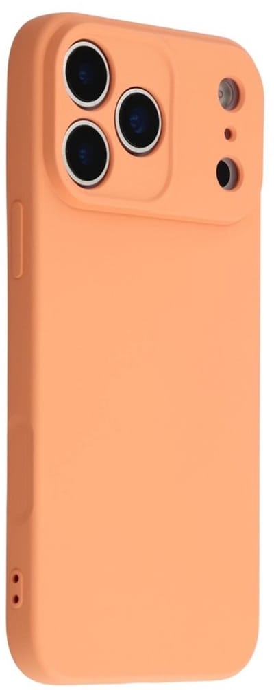 Amorus Hoesje - Geschikt voor iPhone 17 Pro Max Hoesje - Amorus Colour TPU Back Cover - Peach