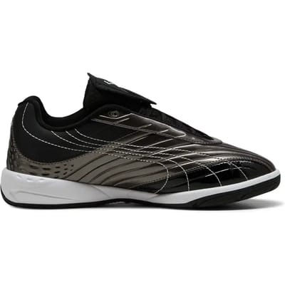 PUMA Unisex V-s2 Goalgetter Jr Aged Silver-black Maat: 37 | Trainingsschoenen Outlet | Unisex | Zwart