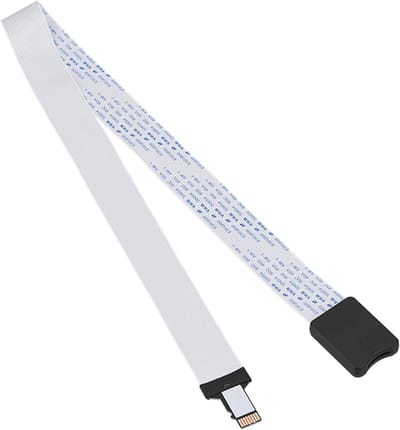 SD Kaart Verlengkabel - Geheugenkaartlezer - Navigatie Upgraden - 60cm Kabellengte - TF Kaart - Zwart