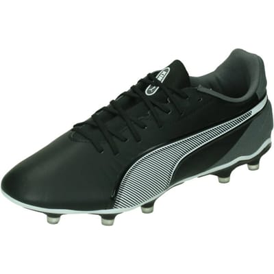 PUMA KING MATCH FG/AG Unisex Sportschoenen - PUMA Black-PUMA White-Cool Dark Gray
