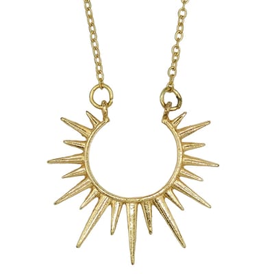Ketting met zonnestraal hanger