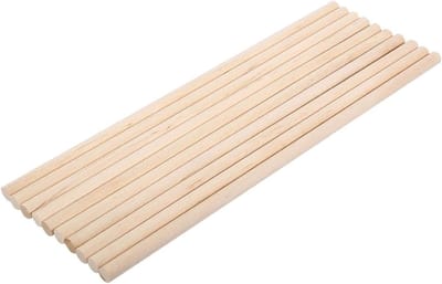 10 Stuks 30 cm Lange DIY Houten Handwerk Stokken voor Creatieve Projecten en Bouwactiviteiten