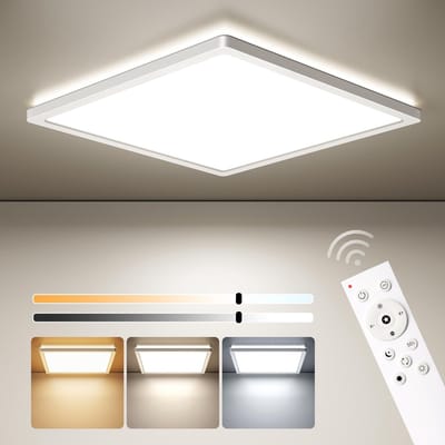Unyqoos® Moderne Dimbare LED-Plafondlamp met Afstandsbediening voor Verschillende Ruimtes