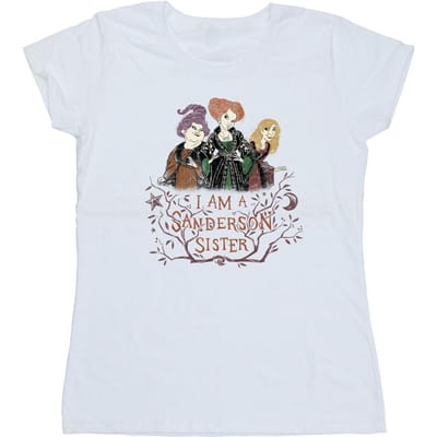 Disney Dames/Dames Hocus Pocus Sanderson Zus Katoenen T-Shirt (Wit)