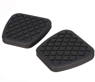Virtubuy - Clutch pad - Rubber pad voor auto - Zwart - Voor Honda Civic Accord CR-V Prelude Acura - 2 stuks - Geschikt voor pedaal