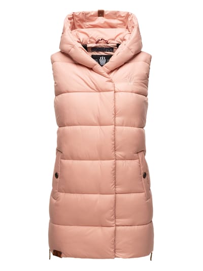 Navahoo dames lange gewatteerde bodywarmer Madilynaa – Warm & Comfortabel