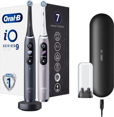 Oral-B iO Special Edition - 9 - Roze en Zwart Elektrische Tandenborstel - Duopack