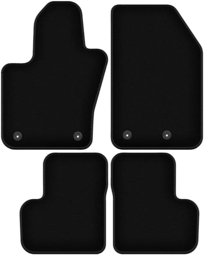 BASIC zwarte veloursmatten voor: Fiat 500X II crossover (2018-)