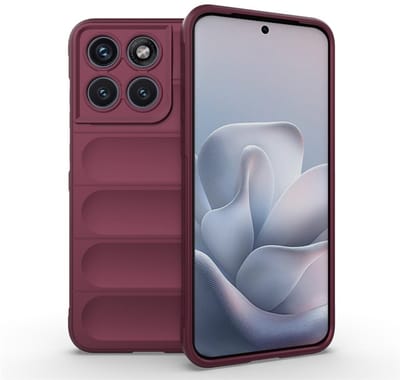 Coverup Hoesje - Geschikt voor Motorola Edge 70 Fusion Hoesje - Coverup Hands-On Rugged Back Cover - Bordeaux