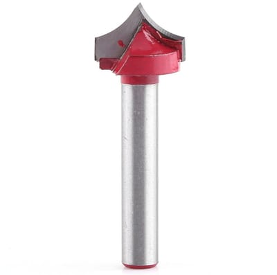 Allecto - V-Groove Cutter - 6mm tot 15mm snijders - Voor CNC houtbewerking - Precisie snijden - Ideaal voor meubelproductie - Geschikt voor profess...