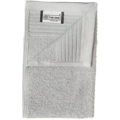 The One Towelling Classic Gastendoek - 30 x 50 cm - Kleine handdoek - Hoge vochtopname - 100% Gekamd katoen - Lichtgrijs