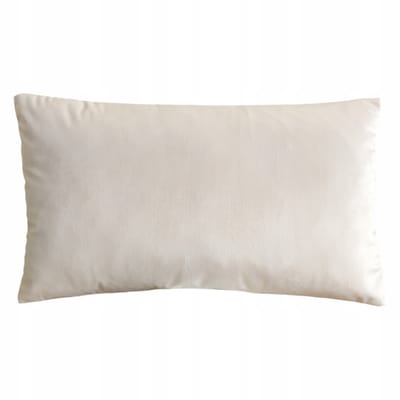 Decoratieve Kussenhoes Boho Velours Crème/Ecru 30x50 cm