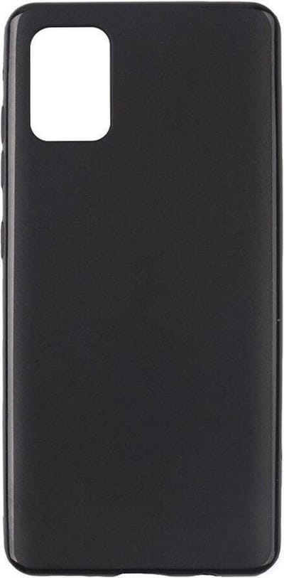 DrPhone SH Siliconen Hoesje - Zacht Hoesje - Geschikt voor Samsung Galaxy 21 Ultra  - Zwart