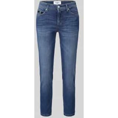 Slim fit jeans van katoenmix model 'PIPER'