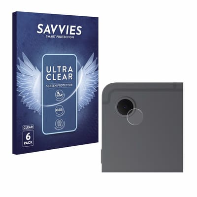 Savvies - Screenprotector voor Samsung Galaxy Tab S10 Lite 5G (ALLEEN Camera Lens) - Folie Beschermfolie transparant 6 Stuks