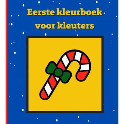 Eerste Kleurboek Voor Kleuters :: Kerst - Mieke Stevens