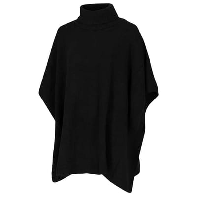 Morethansocks - Gebreide poncho dames - Fashion - One size - Poncho dames omslagdoek - Omslagdoek dames poncho