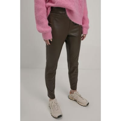 Josephine & Co Stijn Pants Dark Brown Size: 34 | Leggings Outlet | Dames | Bruin