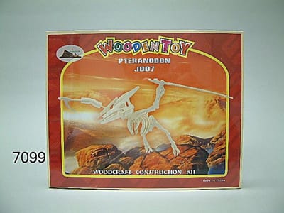 Houten bouwpakket pteranodon – 3D dinosaurus – Triplex – Vanaf 7 jaar