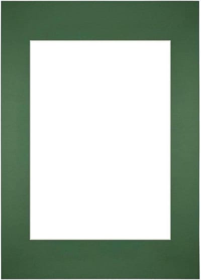 Passe-Partout Fotomaat 29,7x42 cm - Lijstmaat 42x59,4 cm - Groen Bos - Museumkarton - Fotolijst niet inbegrepen