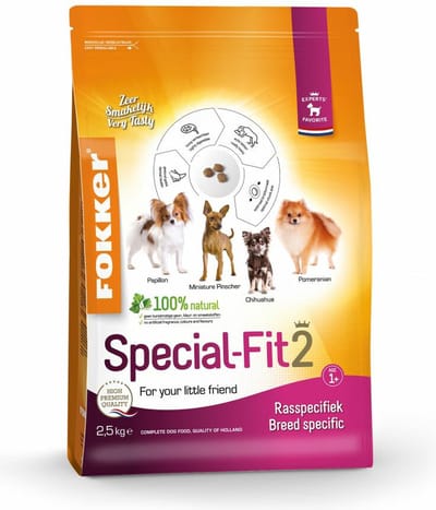 3x Fokker Special-Fit 2 Hondenvoer Kip 2,5 kg