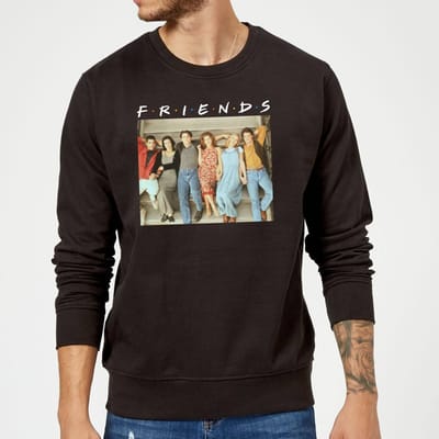 Friends Retro Character Shot trui - Zwart - S