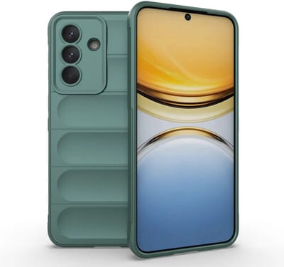 MobyDefend Hoesje - Geschikt voor Samsung Galaxy A57 - TPU Gripcase - Groen