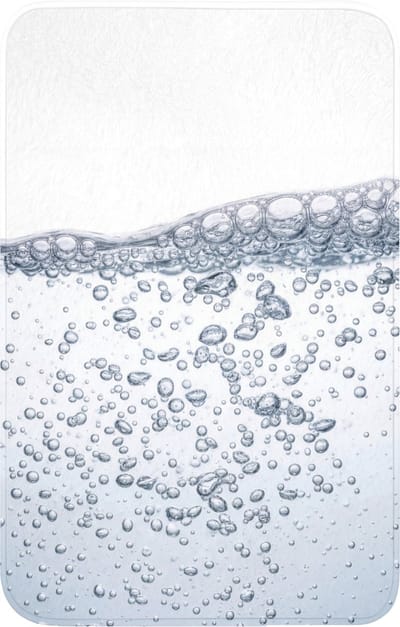 WC mat 50x80 cm - Antislip - Luchtbellen - Water - Dynamisch - Toiletmat - Vloermat - Douchemat - Toilet tapijt - Toiletmatten