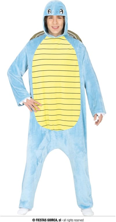 Fiestas Guirca - Onesie Turtle - maat L (52-54) - Carnavalskleding - Carnaval - carnavalskleding 2027 - Carnaval kostuum