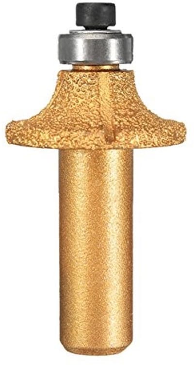 Virtubuy - Diamond Stone Marble Grinding Edge Cutter - Houtbewerkingstool - 1/2 Inch Schacht - Geslepen Snede - Efficiënt en Precisie - Geschikt voo...