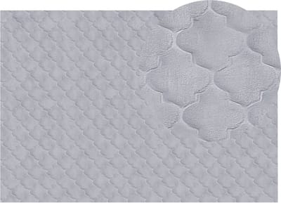 GHARO - Shaggy vloerkleed - Grijs - 160 x 230 cm - Polyester