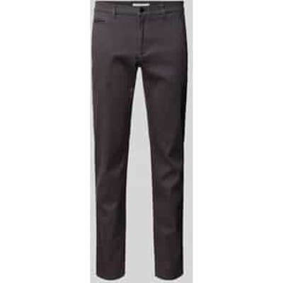 Slim fit chino met Franse steekzakken, model 'Fabio'