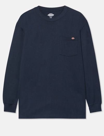Dickies dk0wl450 relaxed T-shirt LS donker navy m