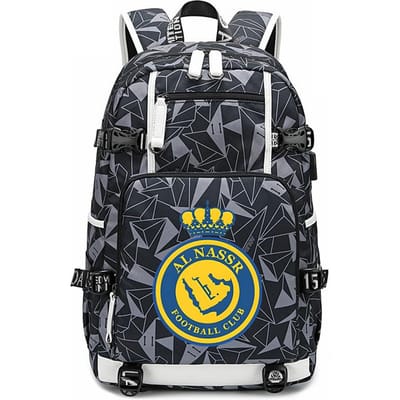 Voetbalster C Ronaldo, Ronaldo Omringende Studenten Schooltas Camouflage Rugzak Vrijetijdsreizen Bergklimmen Tas one size