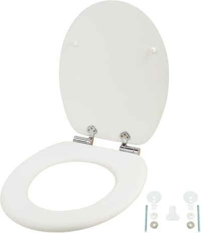 Wc bril softclose - 37,5 x 43,5 cm - tot 150 kg - wit