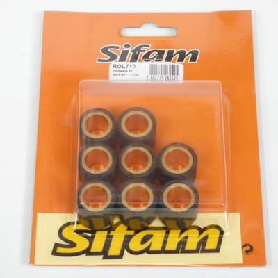 Galet rouleau de variateur Sifam pour Scooter Piaggio 300 VESPA GTS HPE IE 4T LC 2018 à 2020 Neuf